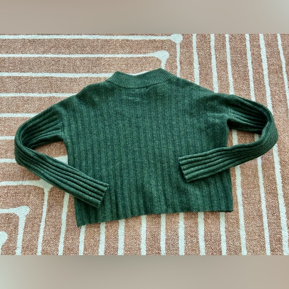 Madewell Mockneck Crop Sweater Size XS - Picture 8 of 9